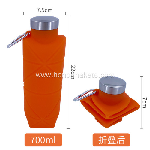 Silicone folding outdoor Bottle 700ML